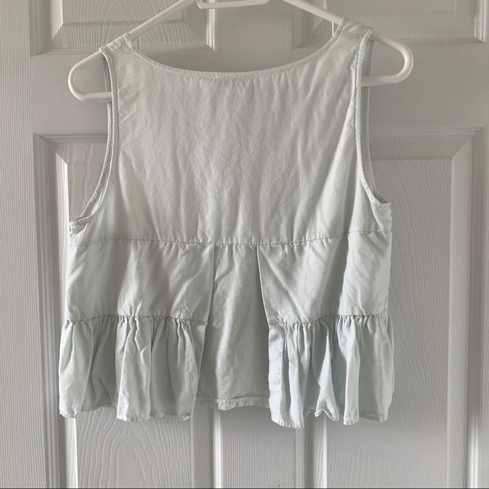 Club Monaco Ruffled top - Picture 3 of 3